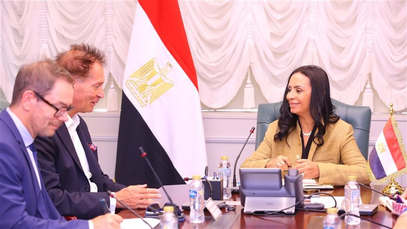 مايا مرسي وزيرة التضامن