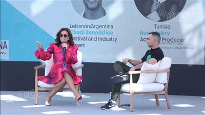هند صبري: «الجونة» نجح بالجمهور وصناع الأفلام.. والريد كاربت لا تصنع مهرجانًا (فيديو)