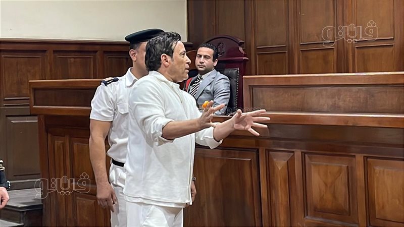 سعد الصغير أمام المحكمة،