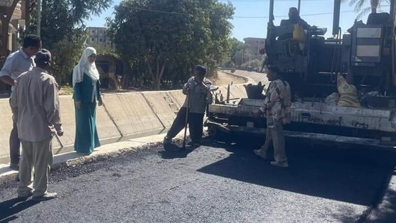 رصف طريق البداري