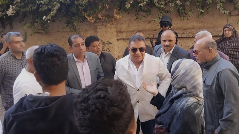 جولة المحافظ بأجا،