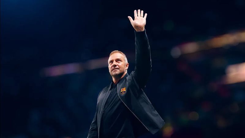 فليك مدرب برشلونة،
