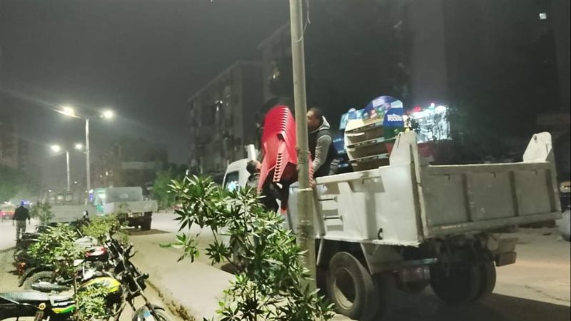 حملة لازالة الاشغالات