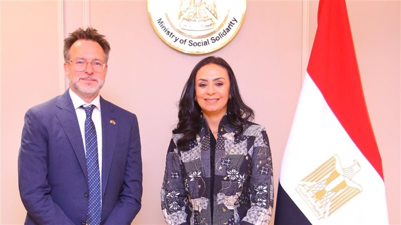 مايا مرسي وزيرة التضامن