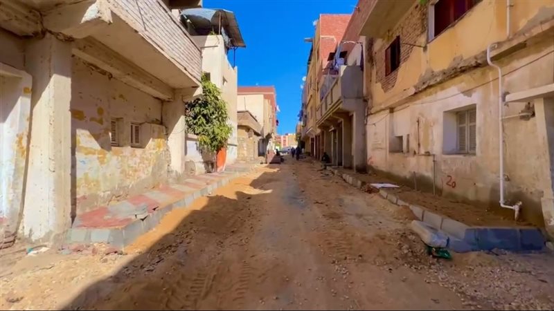 جانب من أعمال الرصف،فيتو