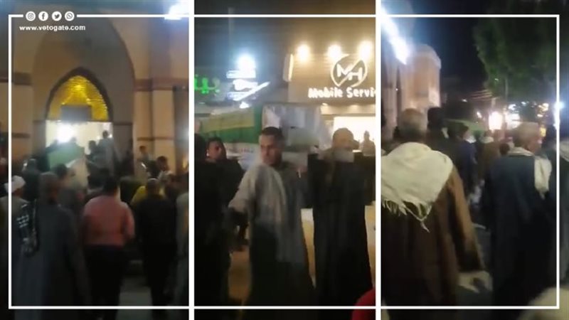نعش المتوفي بالقوصية
