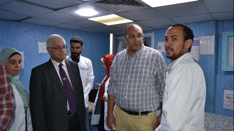 جولة بمستشفي شربين،