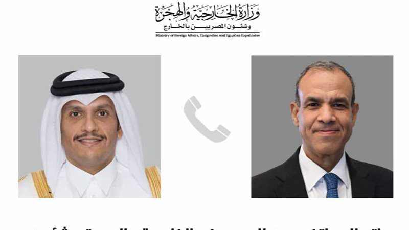وزير الخارجية ونظيرة
