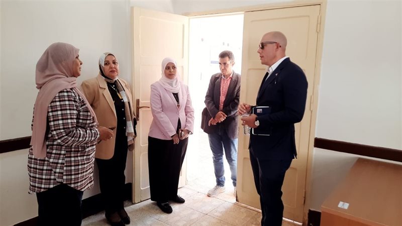 جانب من الزيارة 
