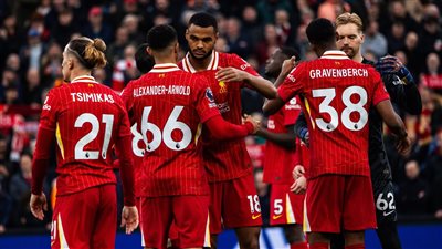 ترتيب الدوري الإنجليزي قبل مباراة ليفربول ضد ساوثهامبتون