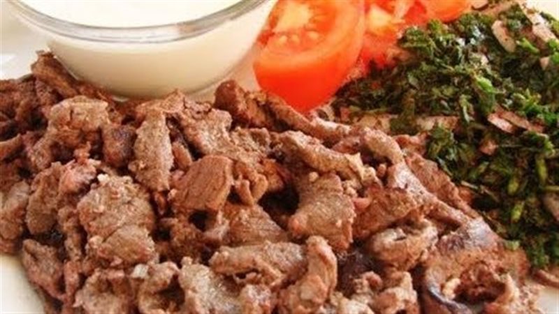 طريقة شاورما اللحم