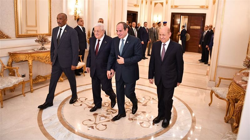 قادة مصر وفلسطين