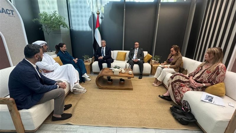 بدوي خلال اللقاء،فيتو