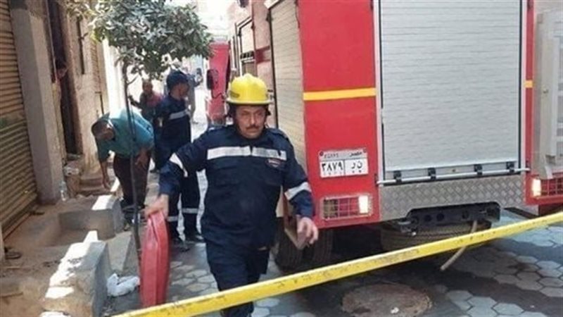 حريق بمصنع فى سوهاج