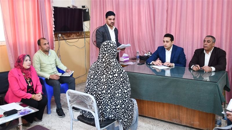 لقاء نائب محافظ الفيوم