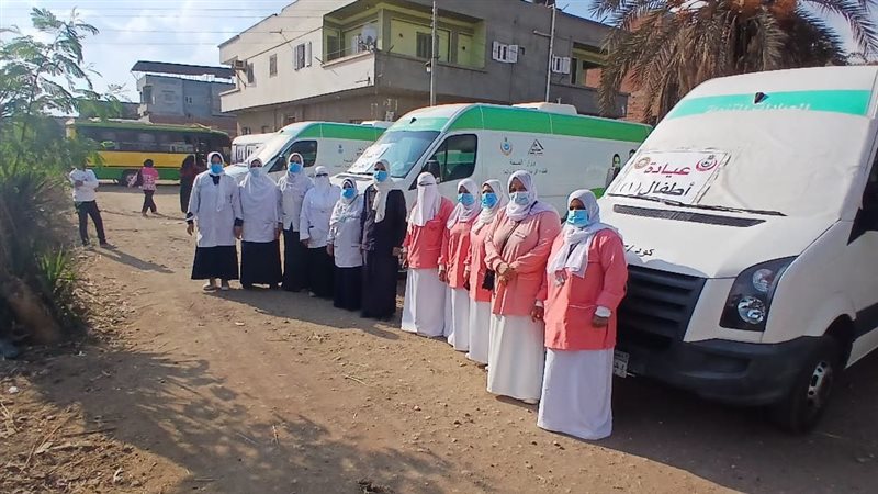 قافلة طبية بالدقهلية،