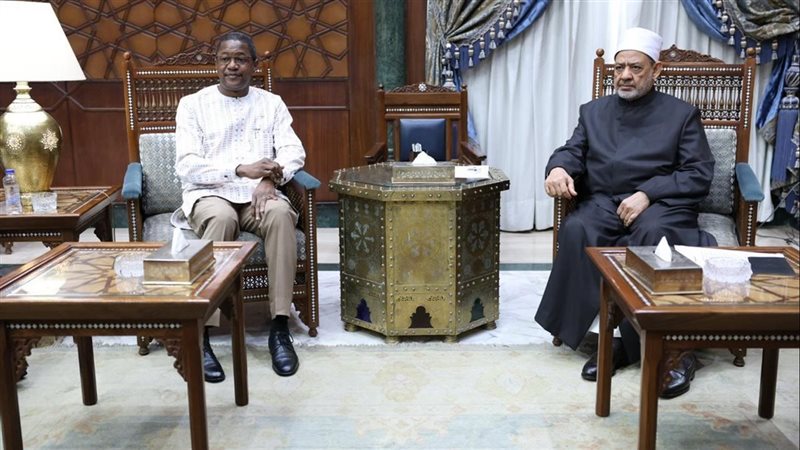 شيخ الأزهر يستقبل