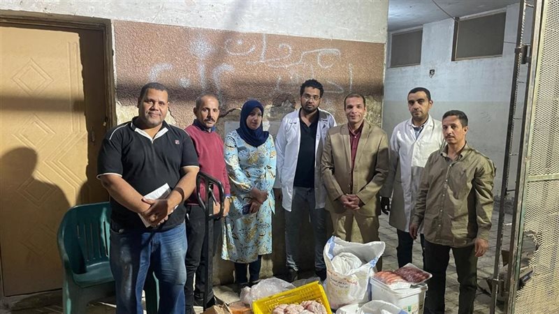  لحوم غير صالحة بسوهاج،