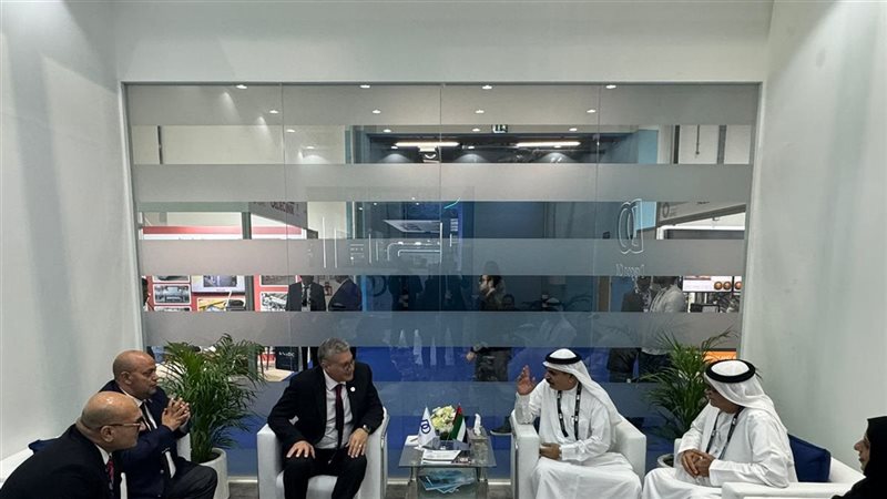 بدوي خلال اللقاء،فيتو