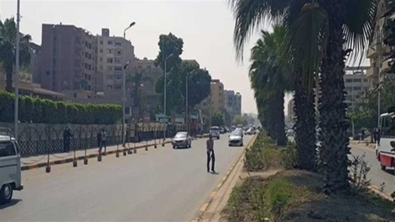 غلق شارع الهرم بالجيزة