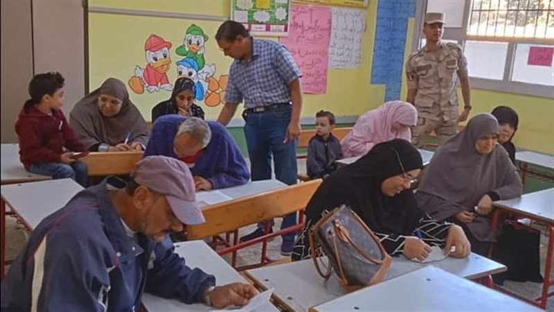 محو الامية بشربين،