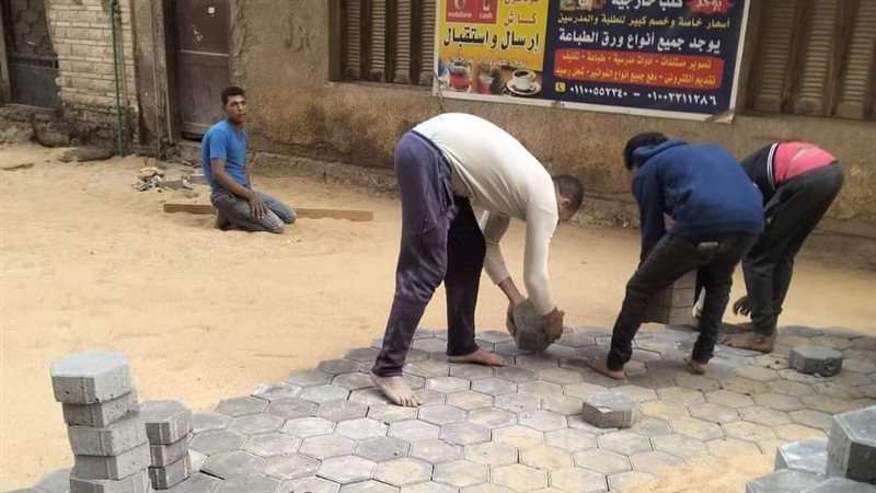 تبليط الشوارع 