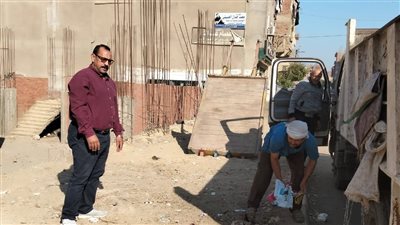 متابعة أعمال النظافة العامة والخدمات بديرب نجم في الشرقية 