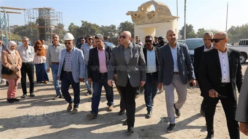 محافظ بني سويف يتفقد