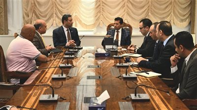 تفاصيل لقاء وزير الشباب والرياضة مع محافظ دمياط بالعاصمة الإدارية الجديدة