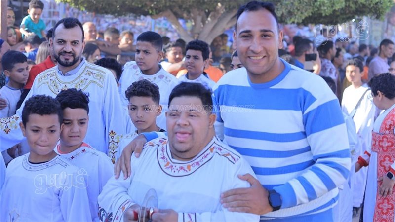 أثناء الاحتفال 