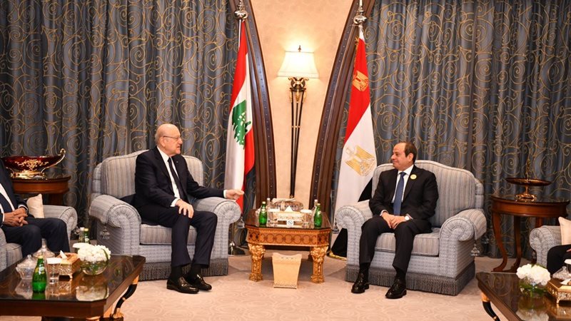 السيسي مع رئيس الوزراء