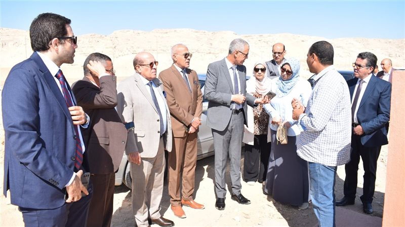 جامعة سوهاج تستقبل