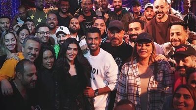  مي عمر تحتفل بالانتهاء من تصوير مسلسل إش إش