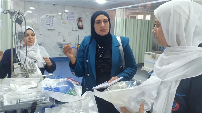 مستشفى فاقوس تستقبل