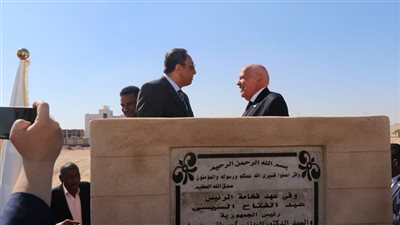 وضع حجر أساس نادي المعلمين بمدينة قنا الجديدة