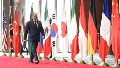 انطلاق قمة العشرين بالبرازيل.. مناقشة سبل تحسين أداء المؤسسات الدولية.. السيسي يشارك في تدشين التحالف العالمي لمكافحة الفقر والجوع.. ويلقي كلمة عن جهود التنمية بمصر واستعادة الاستقرار بالشرق الأوسط