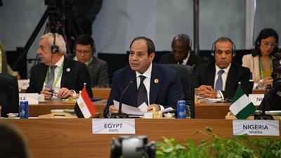 لمكافحة الجوع والفقر، 6 رسائل من السيسي في الجلسة الأولى لقمة مجموعة العشرين