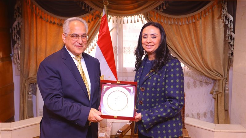 مايا مرسي وزيرة التضامن