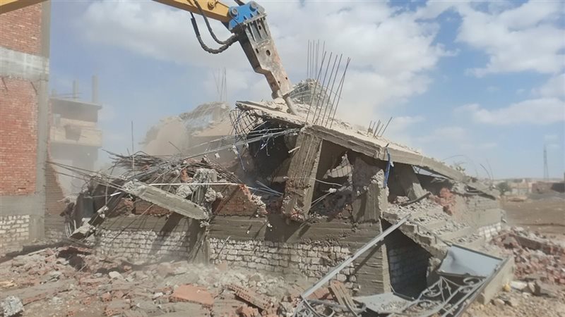 حملة إزالة بأسيوط،