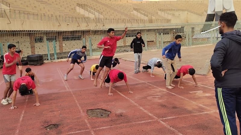 تدريب المركز الرياضى