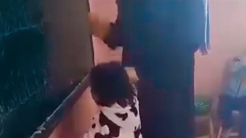انتشار فيديو لاعتداء