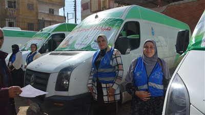 قافلة طبية مجانية بوحدة طب ناصر بدمنهور في البحيرة