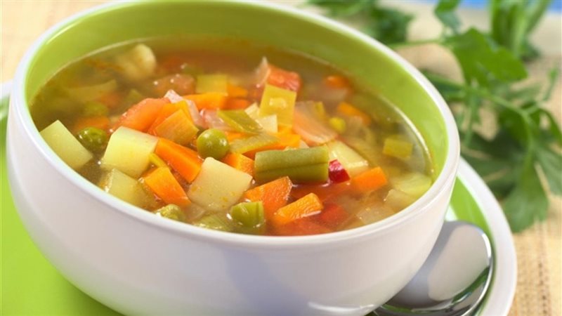 شوربة الخضار 