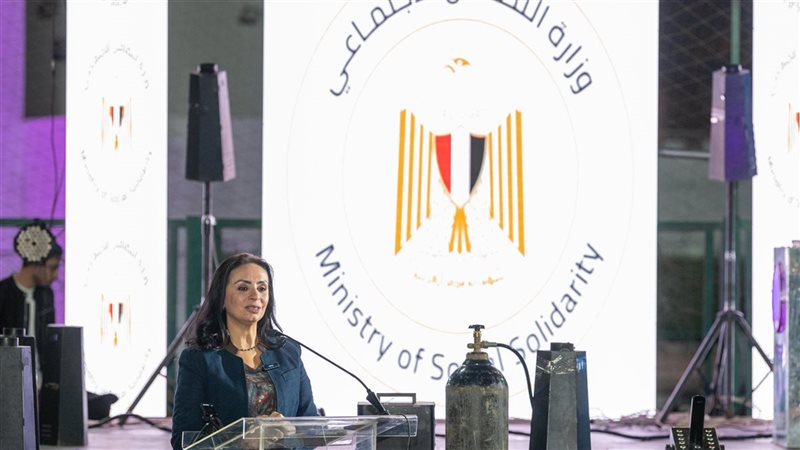 مايا مرسي وزيرة التضامن