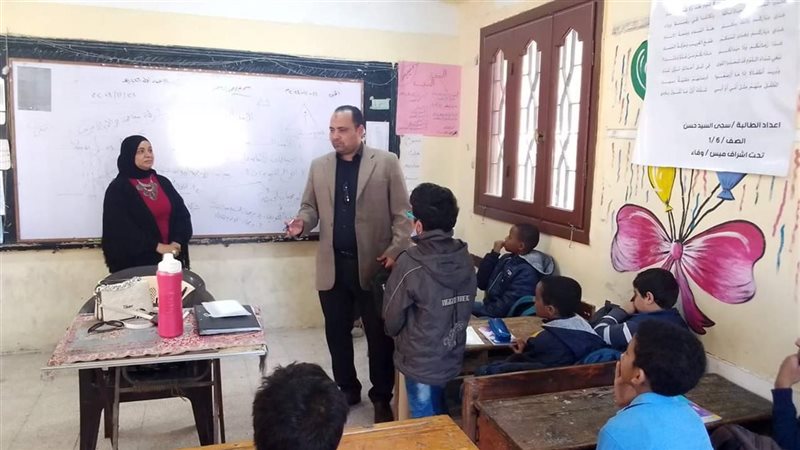 جولة تفقدية لمدير