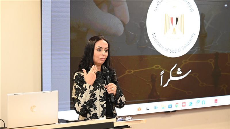 مايا مرسي وزيرة التضامن