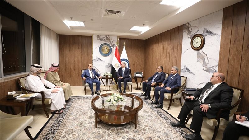 بدوي خلال اللقاء،فيتو