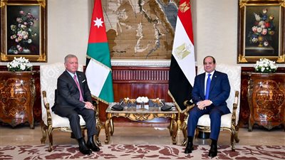 تفاصيل المباحثات المصرية الأردنية بالقاهرة (صور)