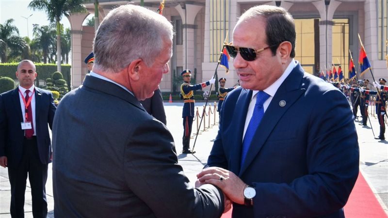 الرئيس السيسي وملك