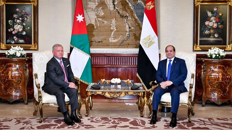 الرئيس السيسي وملك